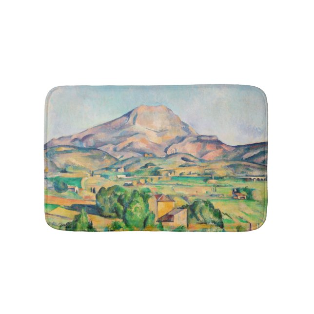 Paul Cezanne - Mont Sainte-Victoire Badrumsmatta (Framsidan)