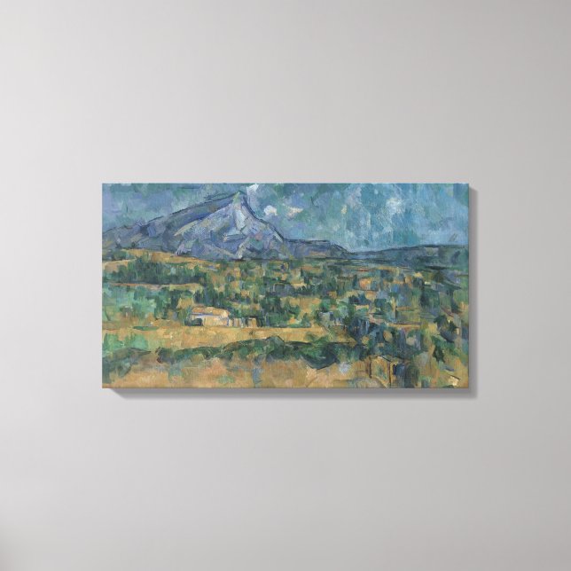 Paul Cezanne | Mont Sainte-Victoire Canvastryck (Framsida)