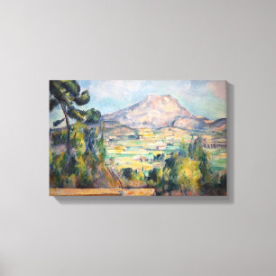 Paul Cezanne - Mont Sainte-Victoire Canvastryck
