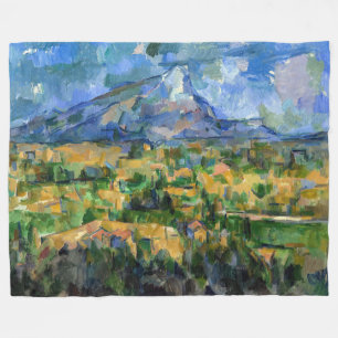 Paul Cezanne - Mont Sainte-Victoire Fleecefilt