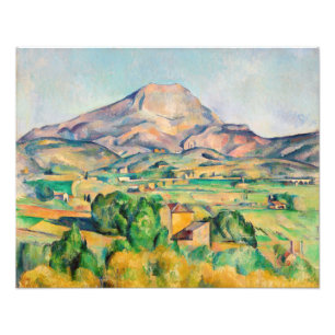 Paul Cezanne - Mont Sainte-Victoire Fototryck