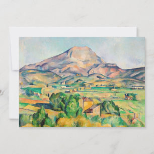Paul Cezanne - Mont Sainte-Victoire Inbjudningar