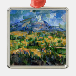 Paul Cezanne - Mont Sainte-Victoire Julgransprydnad Metall