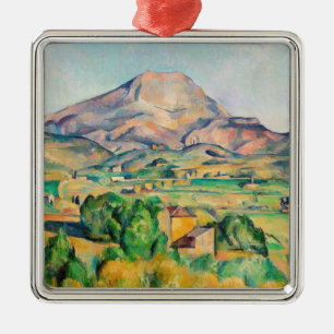 Paul Cezanne - Mont Sainte-Victoire Julgransprydnad Metall
