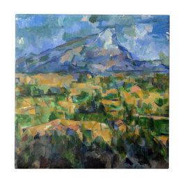 Paul Cezanne - Mont Sainte-Victoire Kakelplatta