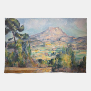 Paul Cezanne - Mont Sainte-Victoire Kökshandduk