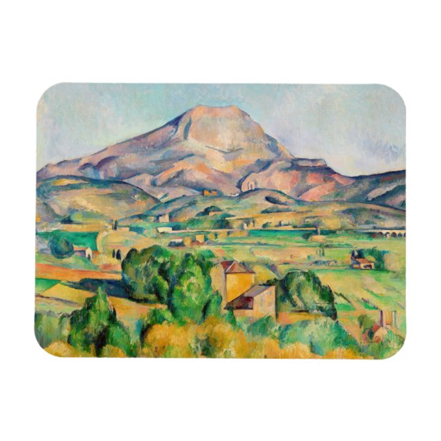 Paul Cezanne - Mont Sainte-Victoire Magnet (Horisontell)