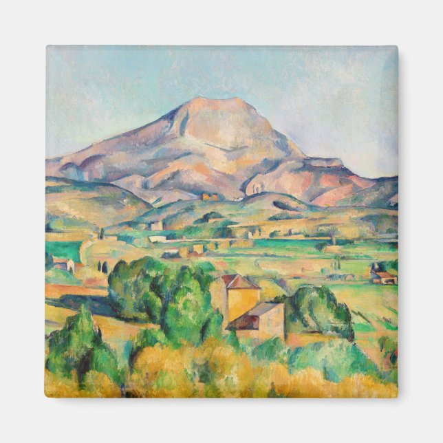 Paul Cezanne - Mont Sainte-Victoire Magnet (Framsidan)