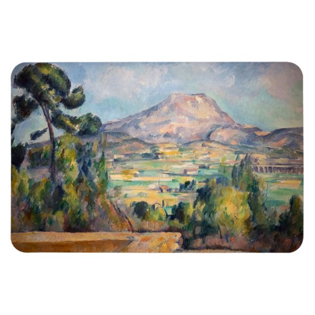 Paul Cezanne - Mont Sainte-Victoire Magnet (Horisontell)