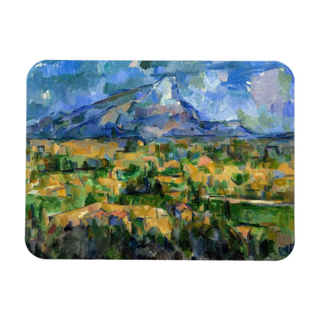 Paul Cezanne - Mont Sainte-Victoire Magnet (Horisontell)