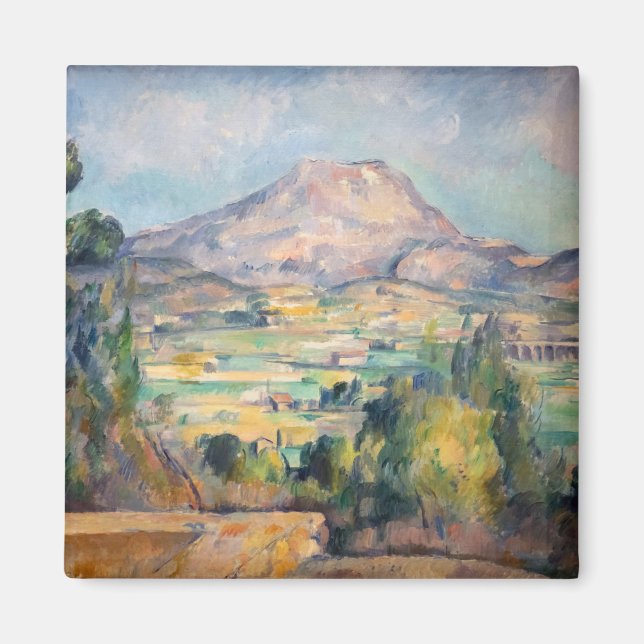 Paul Cezanne - Mont Sainte-Victoire Magnet (Framsidan)