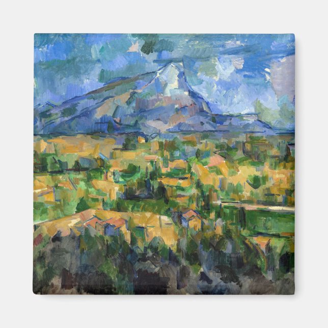 Paul Cezanne - Mont Sainte-Victoire Magnet (Framsidan)