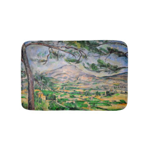 Paul Cezanne - Mont Sainte-Victoire och Large Gräs Badrumsmatta