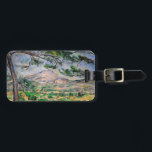 Paul Cezanne - Mont Sainte-Victoire och Large Gräs Bagagebricka<br><div class="desc">Mont Sainte-Victoire med Large Gräs / Montagne Sainte-Victoire - Paul Cezanne,  Oil on Canvas,  1885-1887</div>