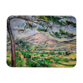 Paul Cezanne - Mont Sainte-Victoire och Large Gräs Magnet