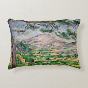Paul Cezanne - Mont Sainte-Victoire och stor tall Prydnadskudde
