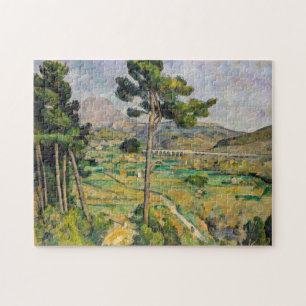 Paul Cezanne - Mont Sainte-Victoire och Viaduct Pussel