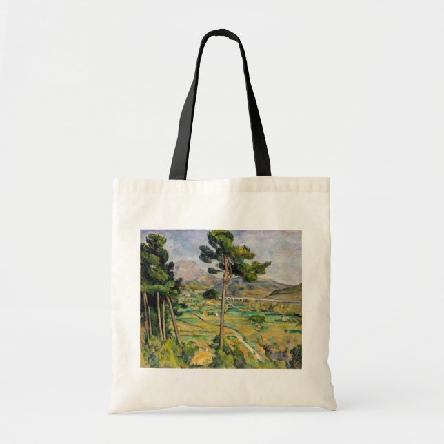 Paul Cezanne - Mont Sainte-Victoire och Viaduct Tygkasse (Framsidan)