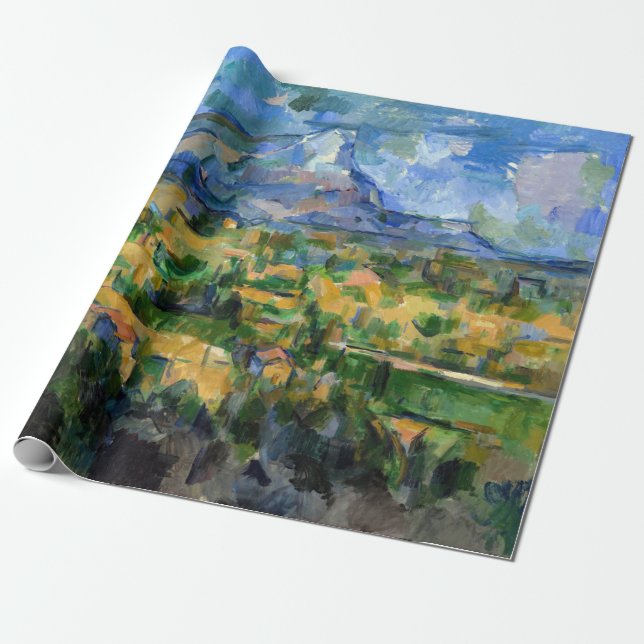 Paul Cezanne - Mont Sainte-Victoire Presentpapper (Utrullad)