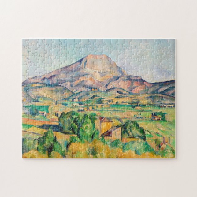 Paul Cezanne - Mont Sainte-Victoire Pussel (Horisontell)