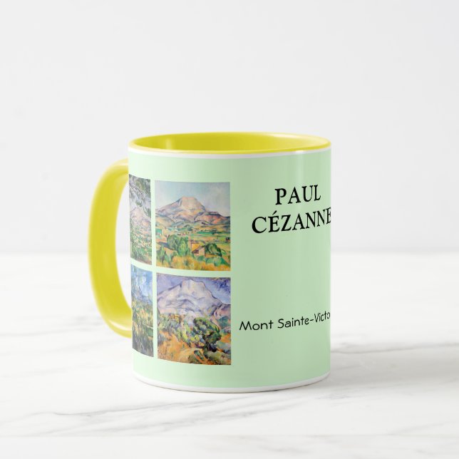 Paul Cezanne - Mont Sainte-Victoire Selection Mugg (Framsida vänster)