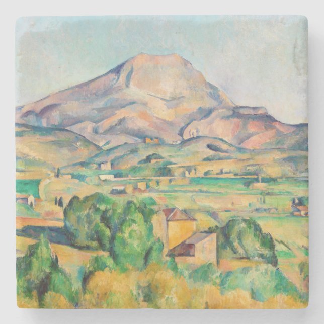 Paul Cezanne - Mont Sainte-Victoire Stenunderlägg (Framsidan)