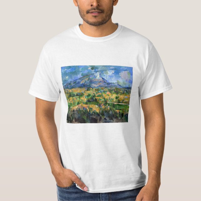 Paul Cezanne - Mont Sainte-Victoire T Shirt (Framsida)