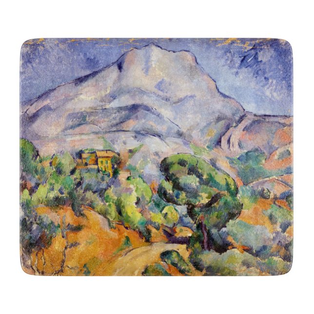 Paul Cezanne - Mont Sainte-Victoire, Tholonet Road (Framsidan)