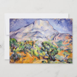 Paul Cezanne - Mont Sainte-Victoire, Tholonet Road Inbjudningar