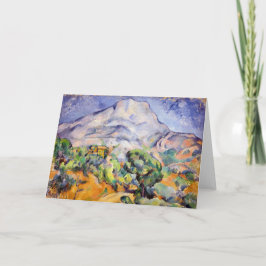 Paul Cezanne - Mont Sainte-Victoire, Tholonet Road Kort