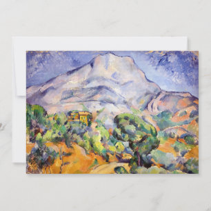 Paul Cezanne - Mont Sainte-Victoire, Tholonet Road Tack Kort
