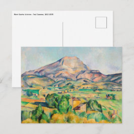 Paul Cezanne - Mont Sainte-Victoire Vykort