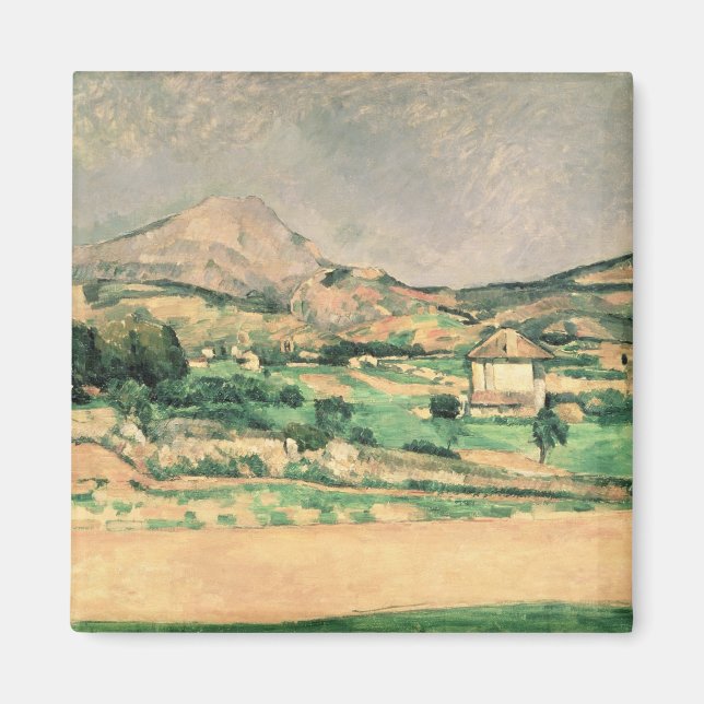 Paul Cezanne | Montagne Sainte-Victoire, 1882-85 Magnet (Framsidan)