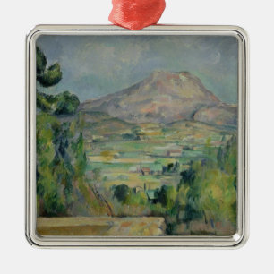 Paul Cezanne Montagne Sainte-Victoire, c.1887-90 Julgransprydnad Metall