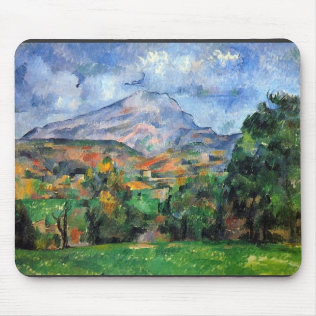 Paul Cezanne - montering St Victoire Musmatta (Framsidan)