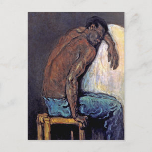 Paul Cezanne - Negern Scipio Finsk konstmålning Vykort
