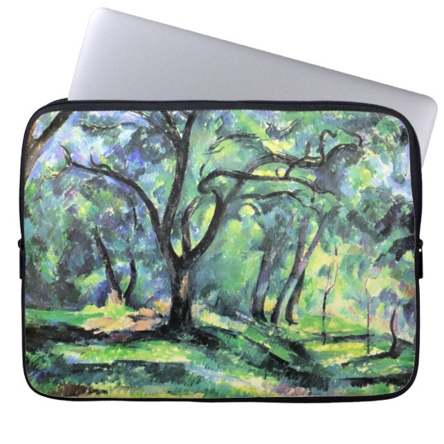 Paul Cezanne painting, Forest, Laptop Fodral (Framsidan)