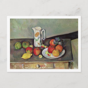 Paul Cezanne Paul Cezanne Fortsatt liv i mjölk Vykort