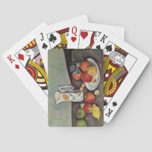 Paul Cezanne Paul Cezanne stilleben med mjölk Casinokort