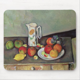 Paul Cezanne Paul Cezanne stilleben med mjölk Musmatta
