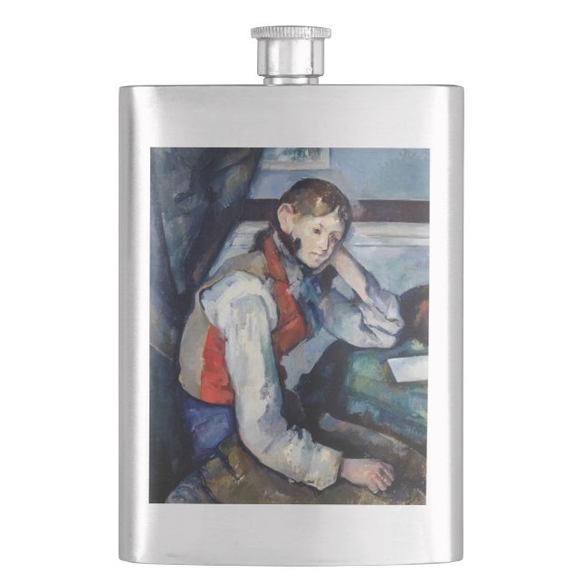 Paul Cezanne - Pojke i röd väst Fickplunta (Framsidan)