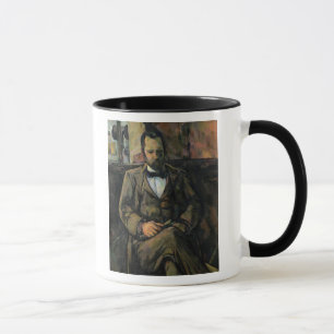 Paul Cezanne porträtt av Ambroise Vollard, 1899 Mugg