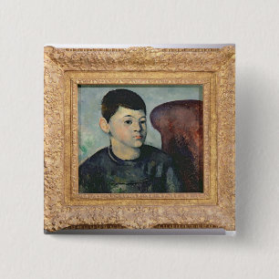 Paul Cezanne porträtt av konstnärens son, 1881 Knapp