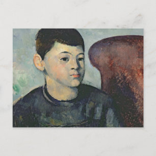 Paul Cezanne Porträtt av konstnärens son, 1881- Vykort