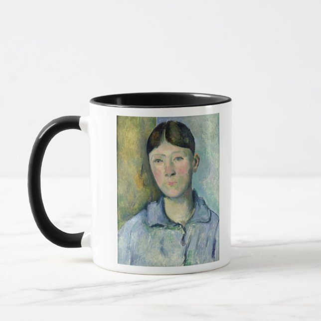 Paul Cezanne | porträtt av madamen Cezanne, Mugg (Vänster)