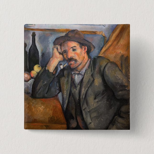 Paul Cezanne - Rökare Knapp (Framsida)