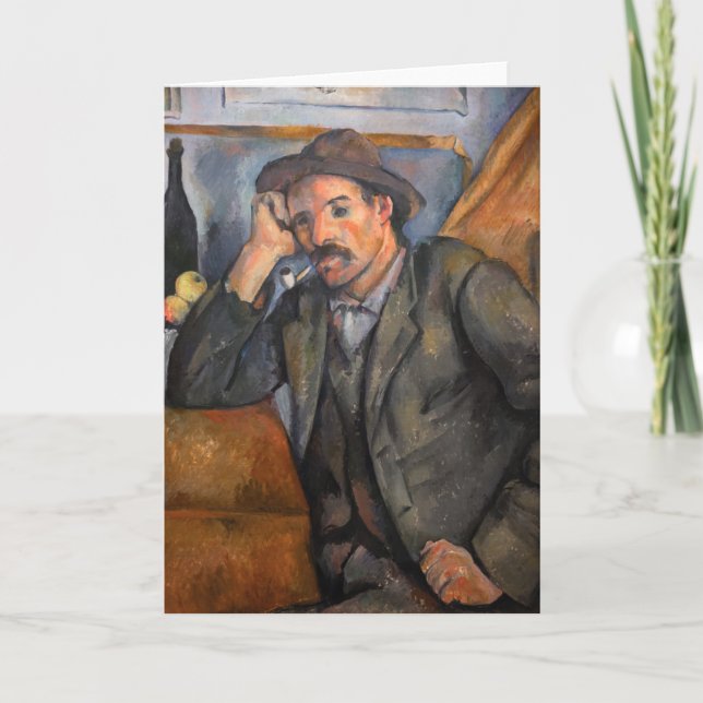 Paul Cezanne - Rökare Kort (Framsida)