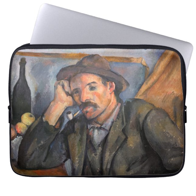 Paul Cezanne - Rökare Laptop Fodral (Framsidan)