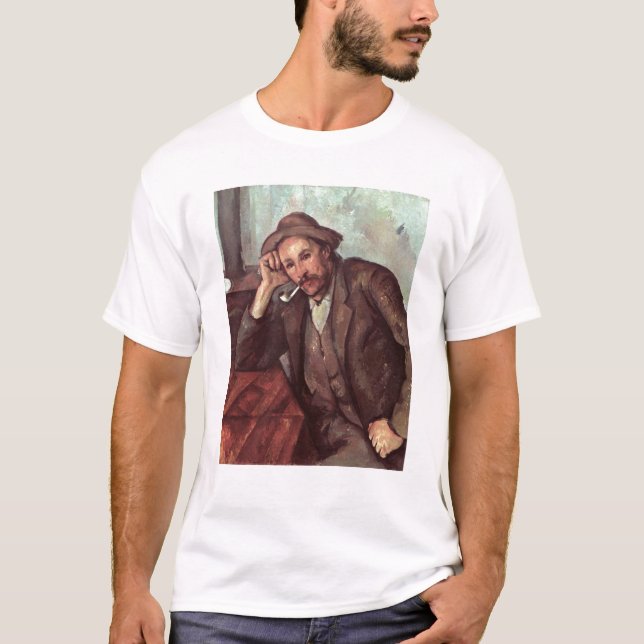 Paul Cezanne | rökaren, 1891-92 T-shirt (Framsida)