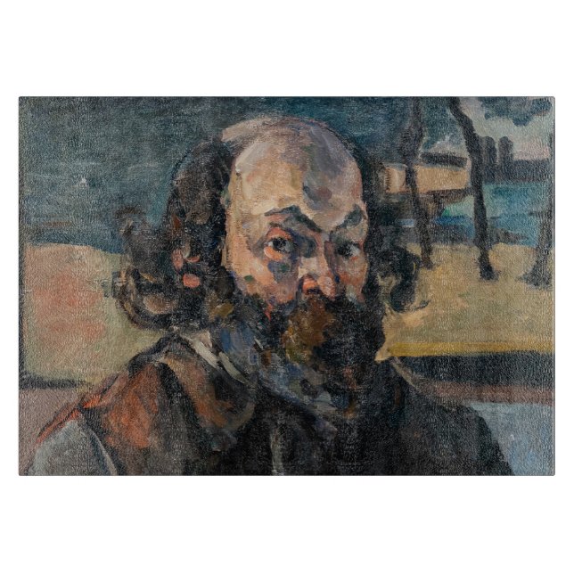 Paul Cezanne - Self-porträtt (Framsidan)